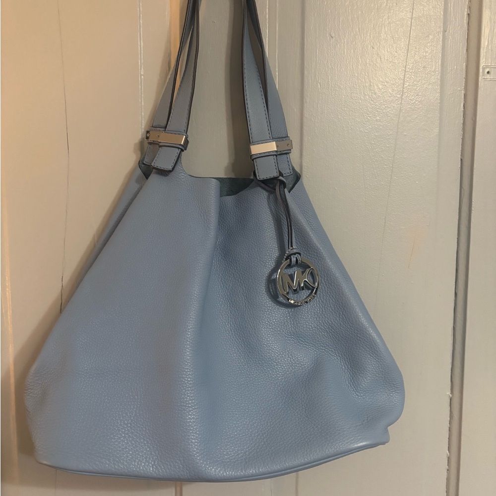 Michael Kors Light Blue Shoulder Bag